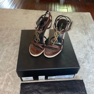 SAINT LAURENT WEDGE SIZE 35
